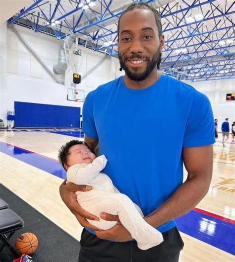 kawhi leonard baby.